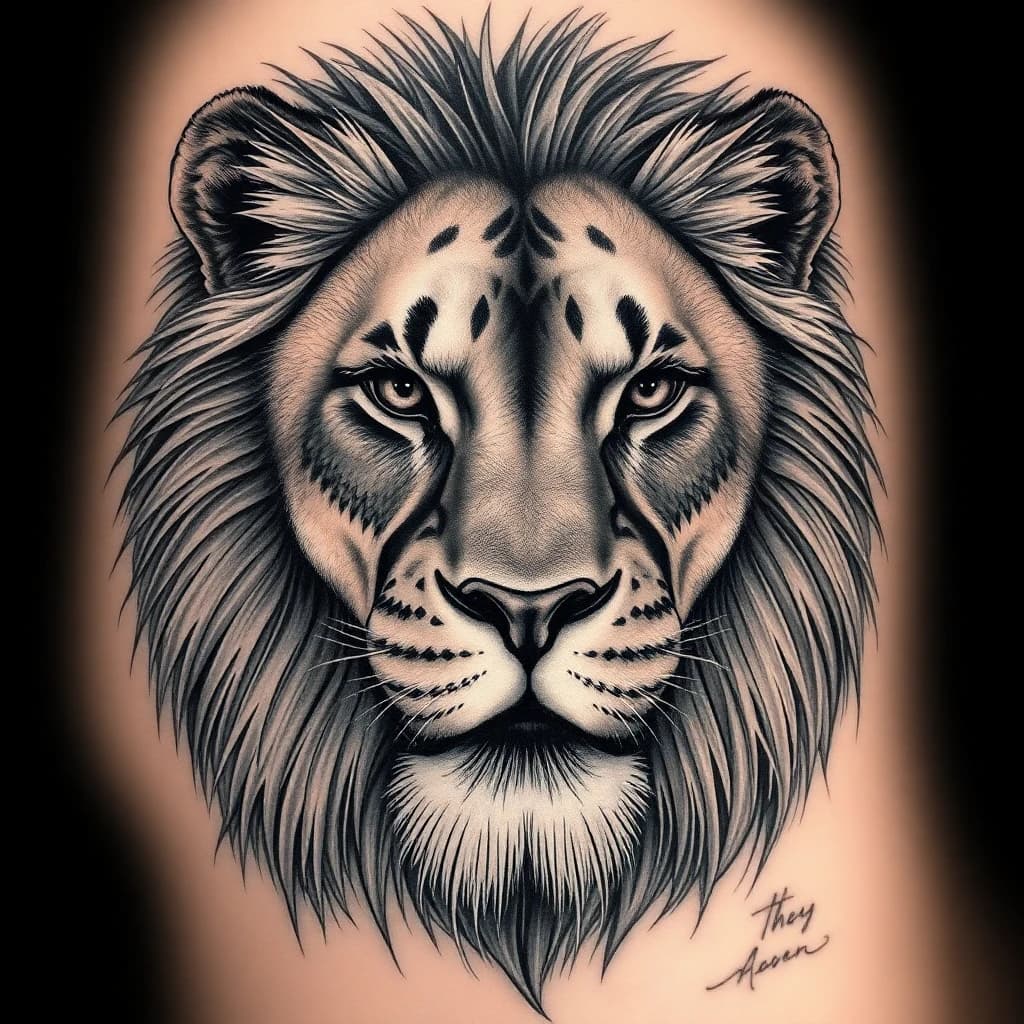 Realism tattoo style - AI tattoo generator